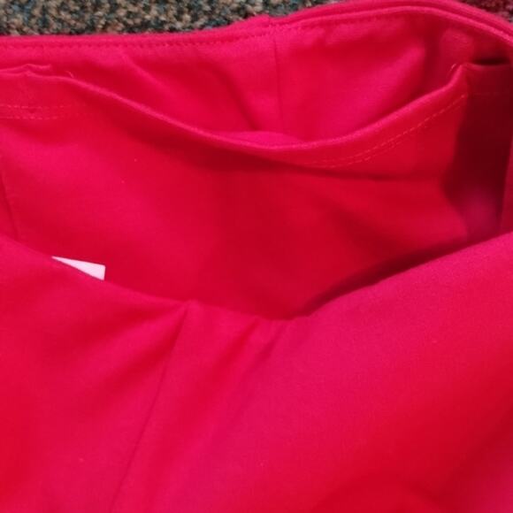 Fabletics NWT 24/7 Red Skinny Pant Zipper Ankle Full Length High Rise M $89MSRP - Picture 12 of 16